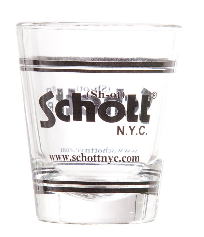 Schott shottilasi, 4cl, lasia (ylläri), uusi, todella harvinainen Schott NYC tuote, keräilykappale