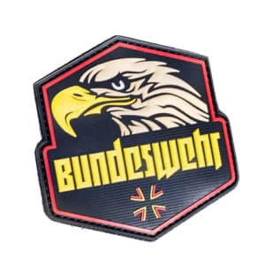 Bundeswehr Saksan Armeijan PVC Velcro Merkki