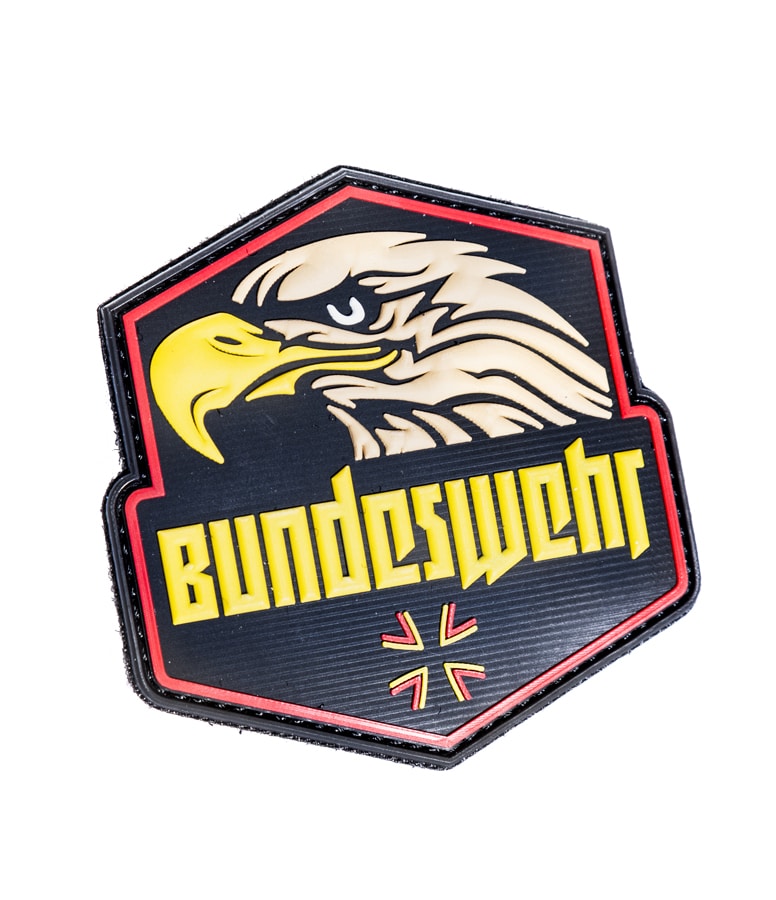 Bundeswehr Saksan Armeijan PVC Velcro Merkki