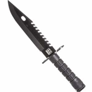 D80 Combat Survival Knife Selviytymisveitsi Musta
