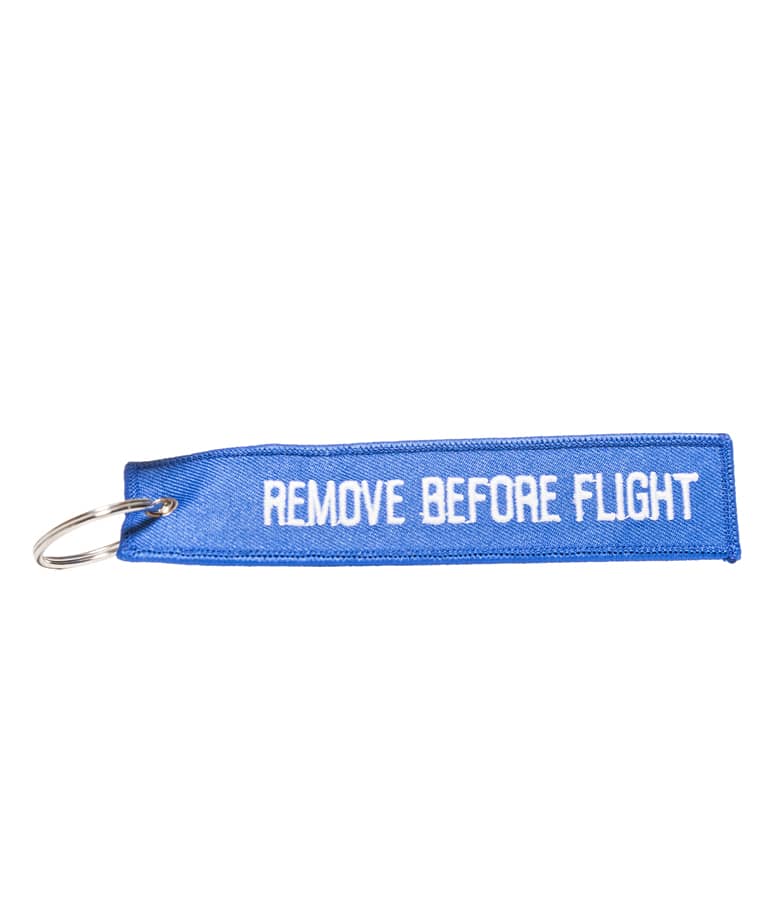 Remove Before Flight Avaimenperä Sininen
