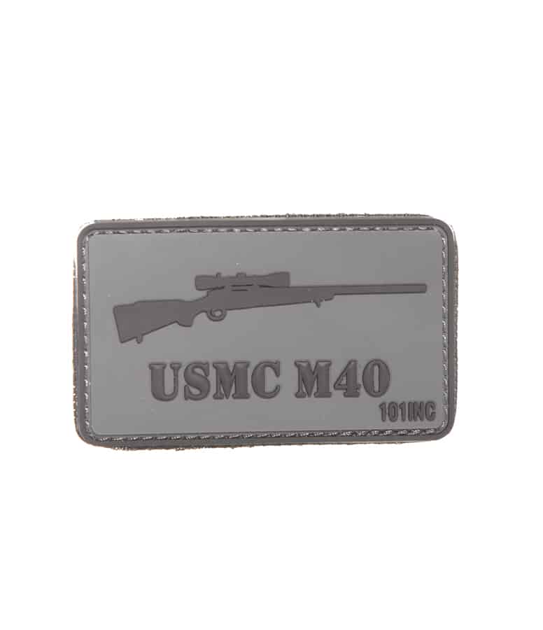 M40 Kivääri PVC Velcro Hihamerkki