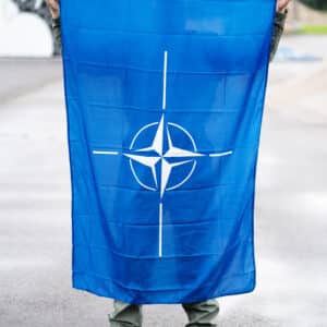 NATO Lippu Sinivalkoinen