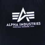 Alpha Basic Logo T-Paita Musta4