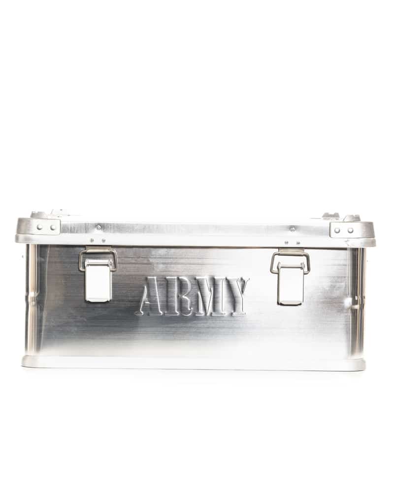 Alumiininen Army Säilytyslaatikko 56L