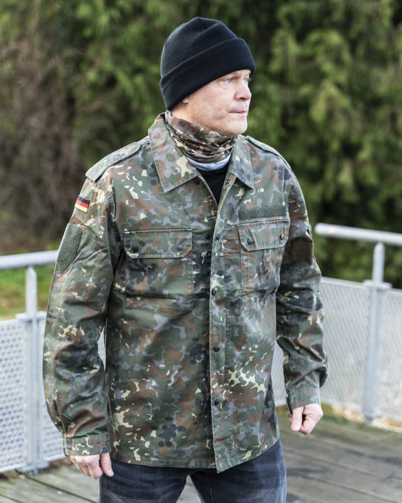 Bundeswehr Kauluspaita Flektarn2