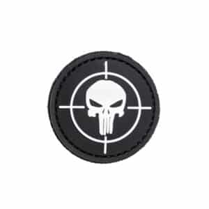 Punisher Target Pääkallo PVC Velcromerkki