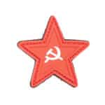 Soviet Red Star PVC Velcromerkki