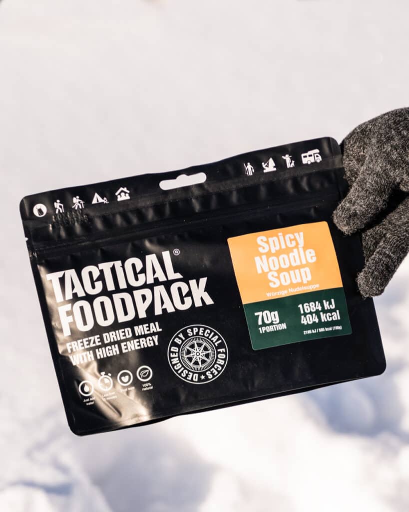Tactical Foodpack Retkiateriat Maukas Nuudelikeitto