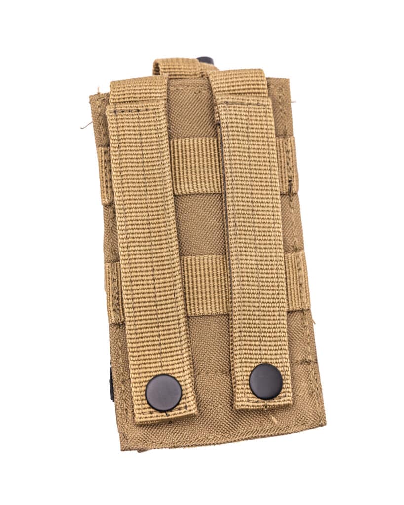 Molle PMR Pouch Radiopuhelintasku Coyote3