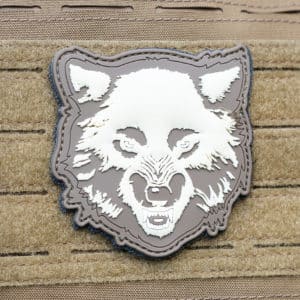 Coyote Wolf Susi PVC Velcro Merkki, tarranauhallinen hihamerkki