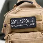 Sotilaspoliisi Military Police Velcromerkki