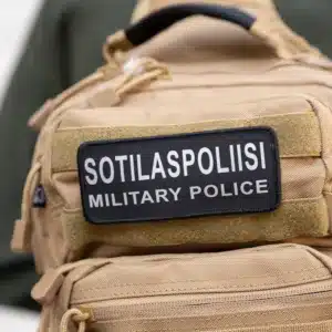 Sotilaspoliisi Military Police Velcromerkki