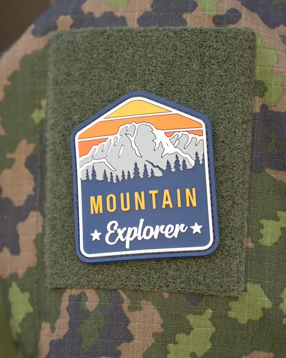 Mountain Explorer velcromerkki