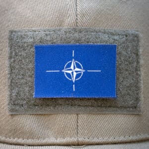 NATO Lippu Velcro Tarranauhamerkki