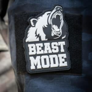 Beast Mode velcro merkki, päästä peto itsessäsi irti...