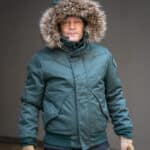 Schott Vermont Lyhyt Talvitakki Tummanvihreä, talvitakki, väri tummanvihreä, vyötäröpituinen, todella lämmin ja helppohoitoinen
