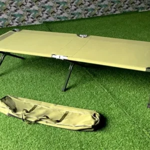 Kokoontaitettava Field Cot Kenttäsänky Vihreä