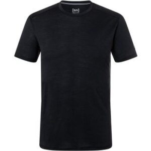 Supernatural Merino T-paita Musta