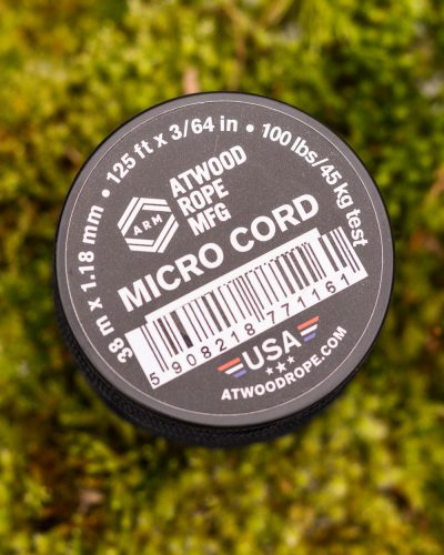 Micro Survival Cord Selviytymislanka Musta