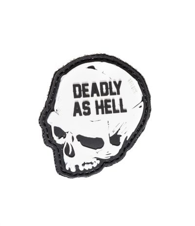 Deadly As Hell PVC Velcro Merkki