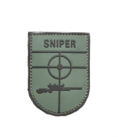 Sniper Tarkka-ampuja Velcro PVC Merkki