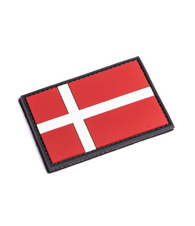 Tanskan Lippu Velcro Merkki